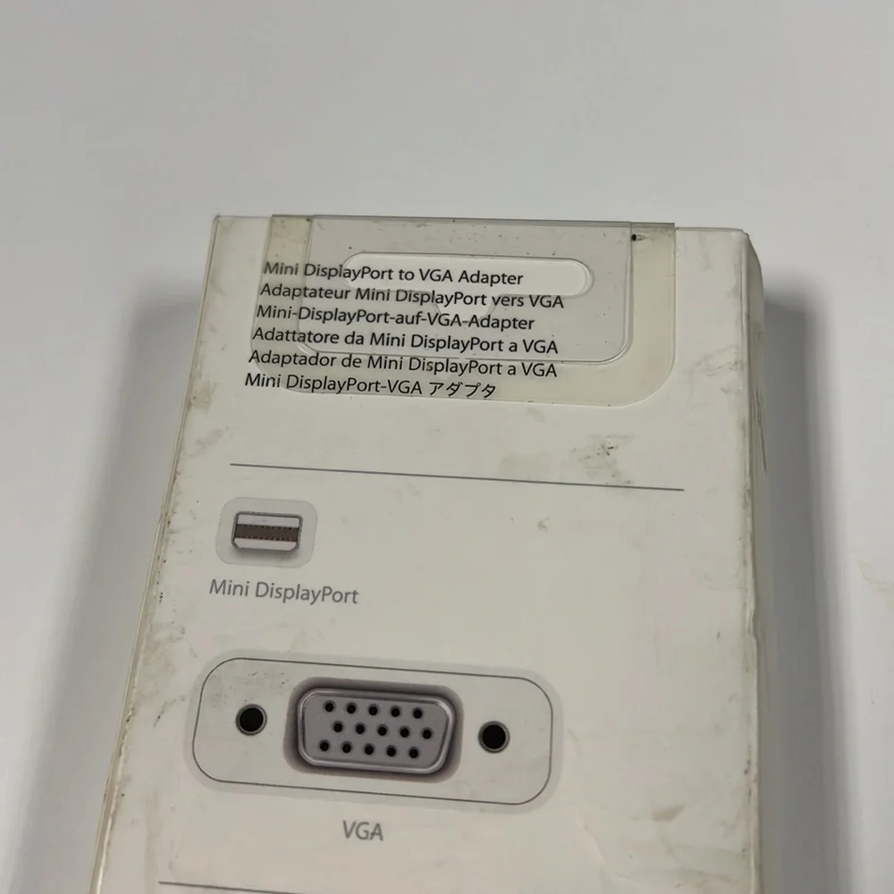 Apple Mini Display Port To VGA Adapter - New in Box